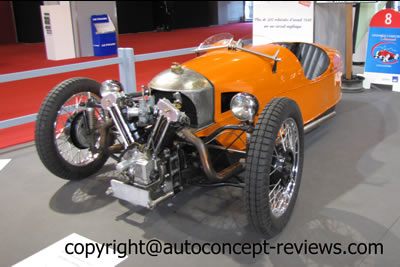 1933 Morgan Racer Atomic Orange 1220 cc JAP LOTW-DTZ two cylinders engine